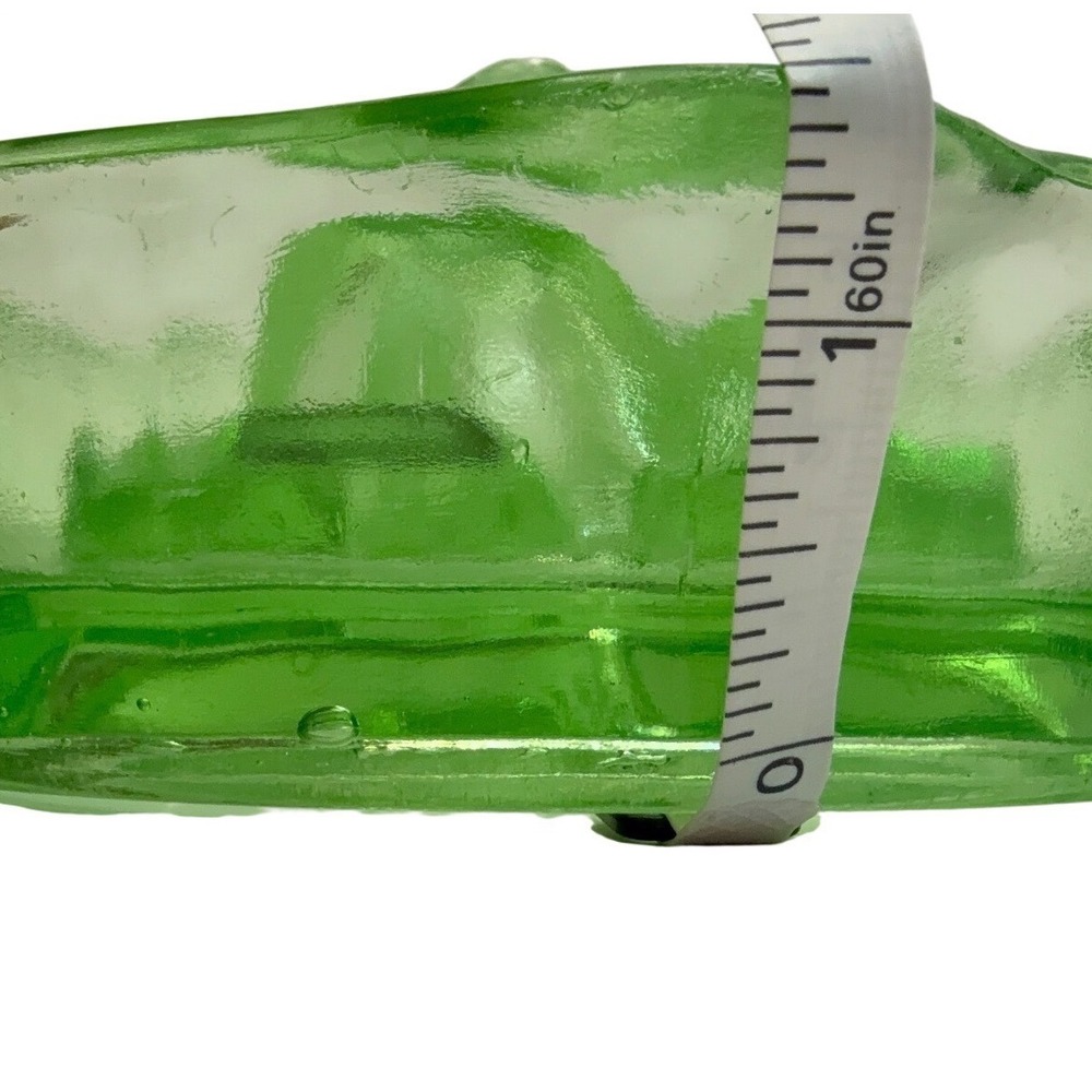Vintage Uranium‎ Glass Citrus Juicer Reamer AS-IS Chip Bottom UV Glow - Picture 11 of 12